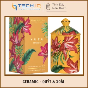 Nến cốc Gốm Sứ Quýt & Xoài