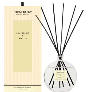 Lọ khuếch tán tinh dầu Reed size đại - Bưởi & hoa Mimosa - Modern Classics