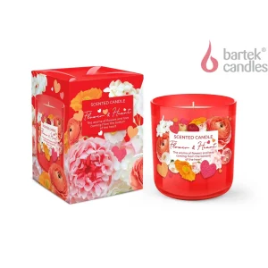 Bartek Candles Nến hoa - trái tim 150g