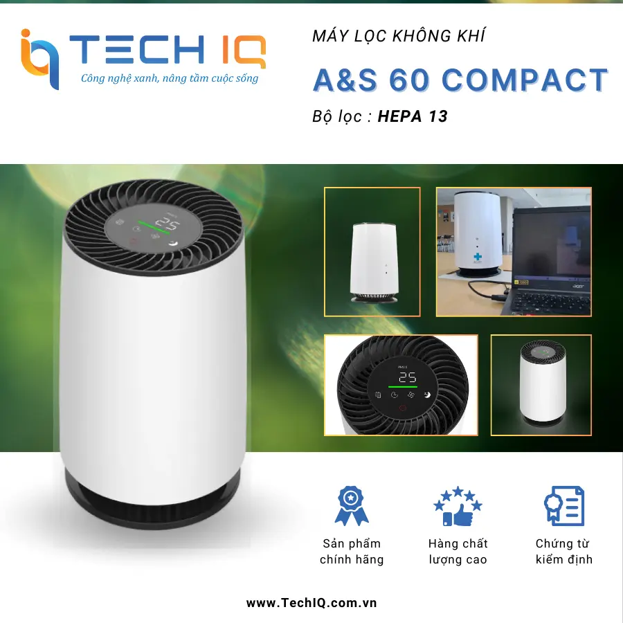 Máy lọc không khí A&S 60 Compact