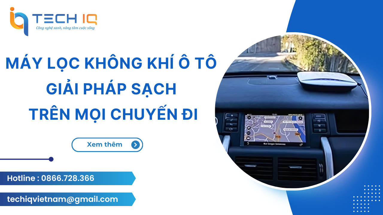 Máy Lọc Không Khí Ô Tô A&S 020 – Giải Pháp Sạch Trên Mọi Chuyến Đi