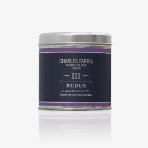 Nến hộp Rubus - Mâm xôi đen và lá nguyệt quế