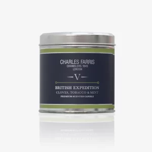 Nến hộp đặc trưng British Expedition